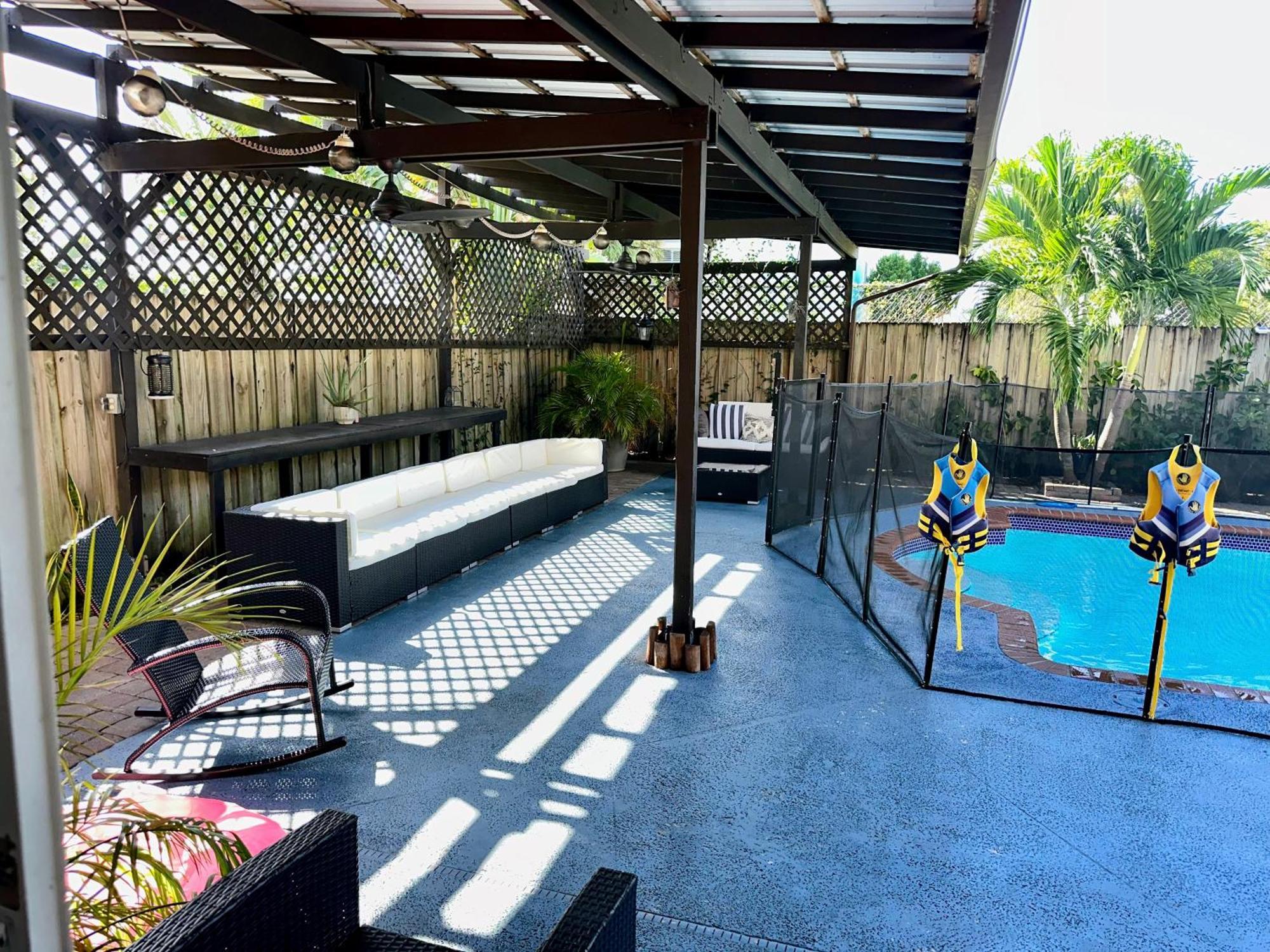Big Beautiful House With Heated Pool Villa ไมอามี ภายนอก รูปภาพ